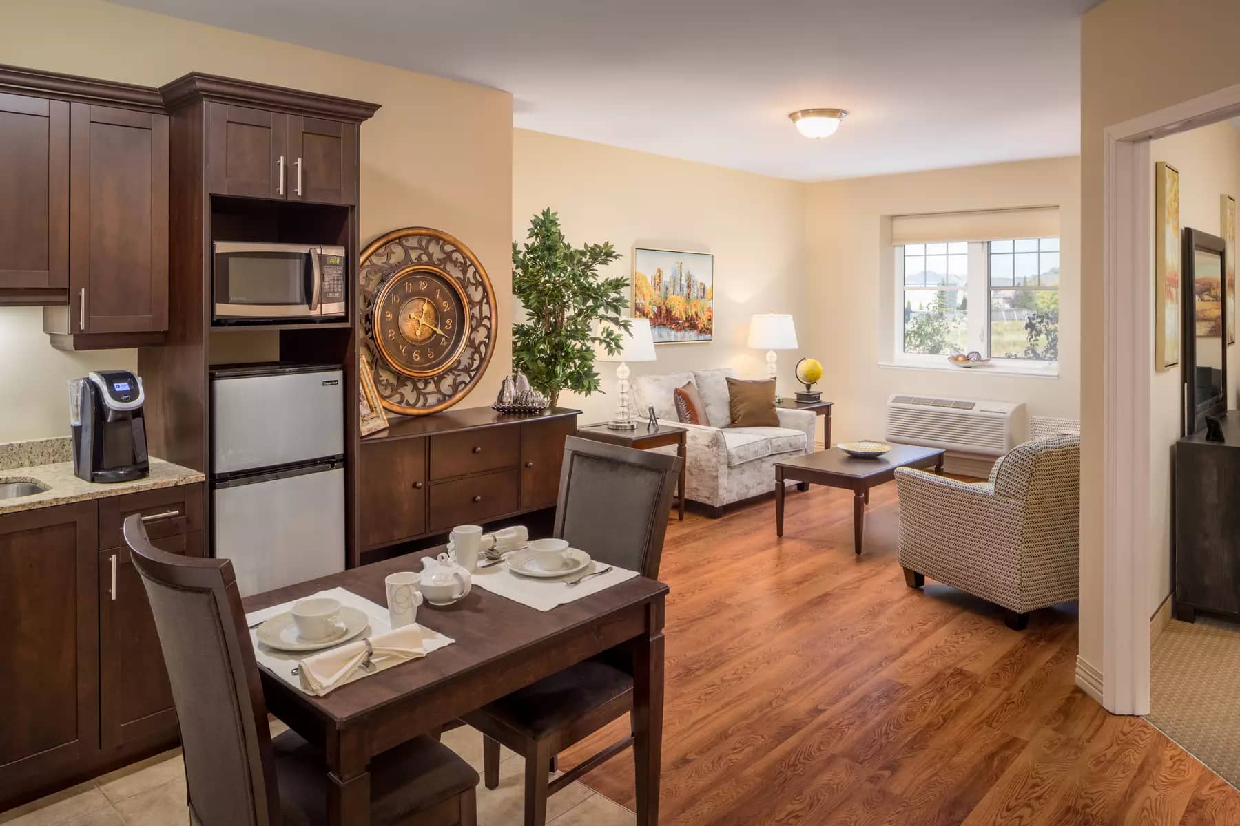 A suite of Chartwell Thornhill Retirement Residence 