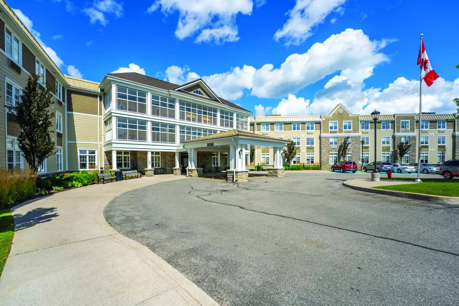 Main Entrance of Chartwell Tiffin Retirement Residence