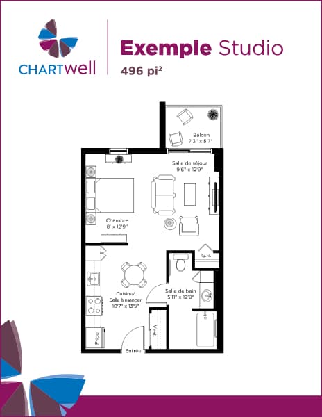 Plan des suites miniature / Suite plans thumbnail