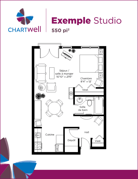 Plan des suites miniature / Suite plans thumbnail