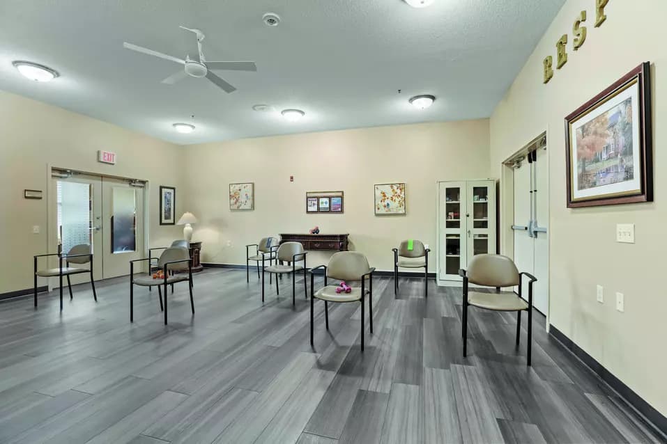 The exercise room of Chartwell Southwind Retirement Residence