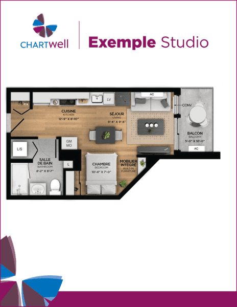 Plan des suites miniature / Suite plans thumbnail