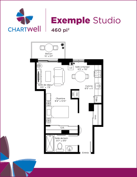 Plan des suites miniature / Suite plans thumbnail