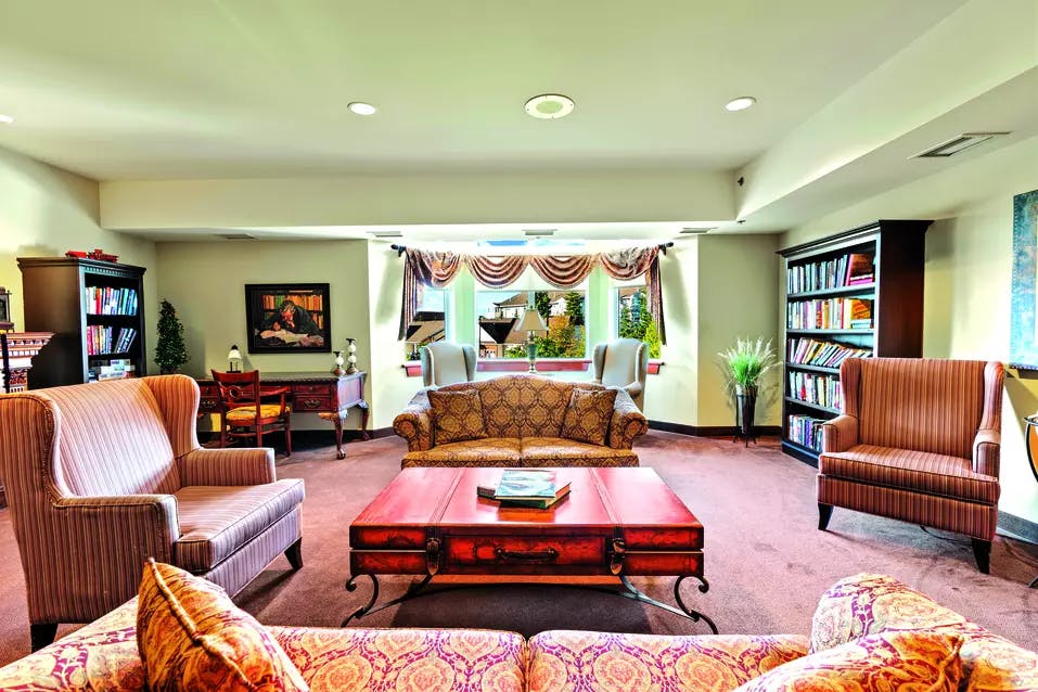 An elegant interior view of Chartwell Thunder Bay Retirement Residence  