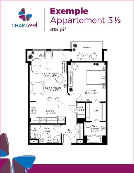Plan des suites miniature / Suite plans thumbnail