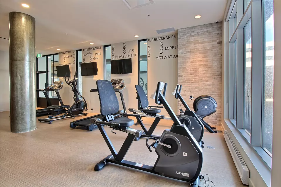 Gym moderne Chartwell Le Prescott résidence pour retraités  retirement residence