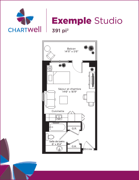 Plan des suites miniature / Suite plans thumbnail