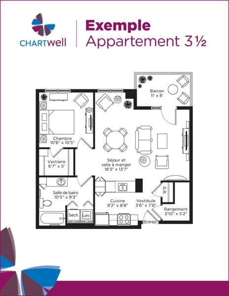 Plan des suites miniature / Suite plans thumbnail