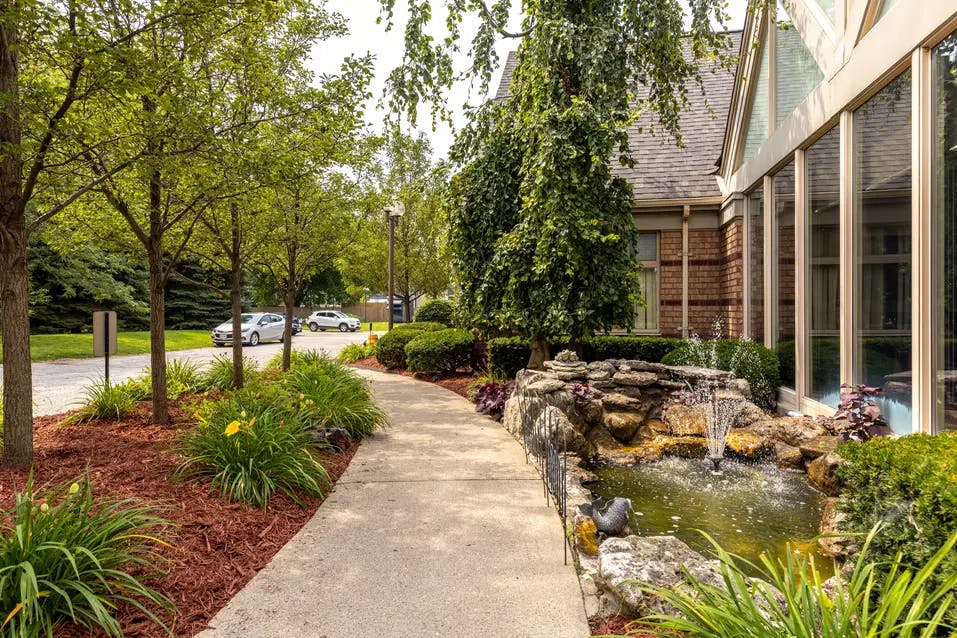 Nature and open spaces of Kingsville Retirement Residence