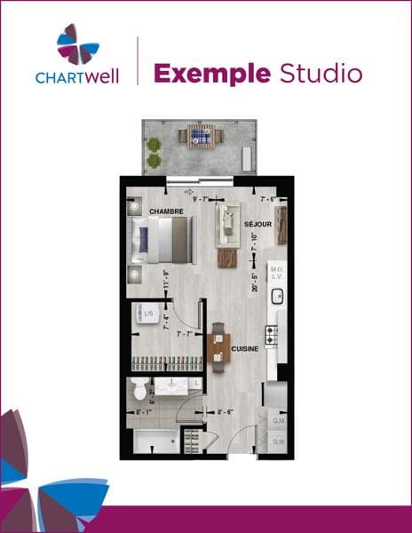 Plan des suites miniature / Suite plans thumbnail