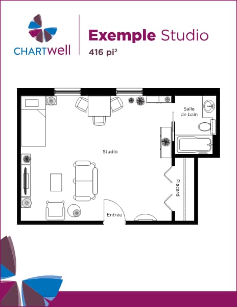 Plan des suites miniature / Suite plans thumbnail