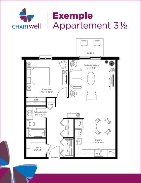 Plan des suites miniature / Suite plans thumbnail