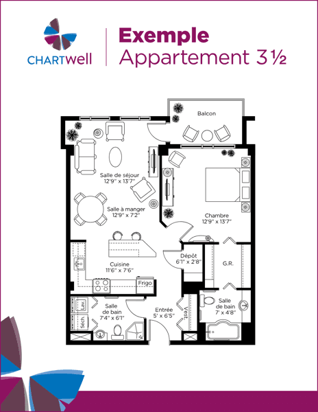 Plan des suites miniature / Suite plans thumbnail
