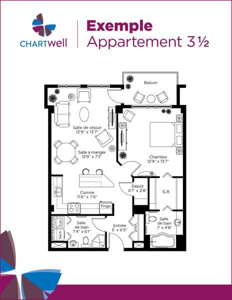 Plan des suites miniature / Suite plans thumbnail