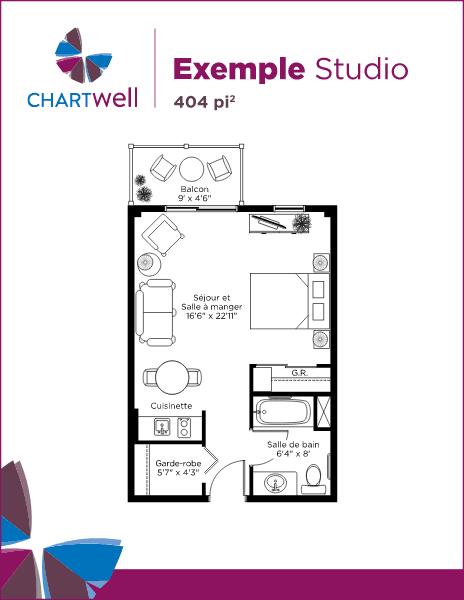 Plan des suites miniature / Suite plans thumbnail