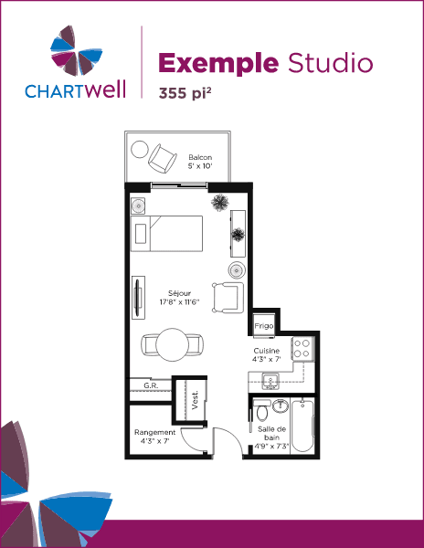 Plan des suites miniature / Suite plans thumbnail
