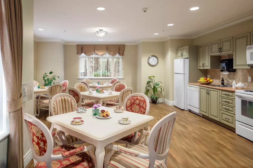 beautiful tearoom at chartwell churchill house retirement residence