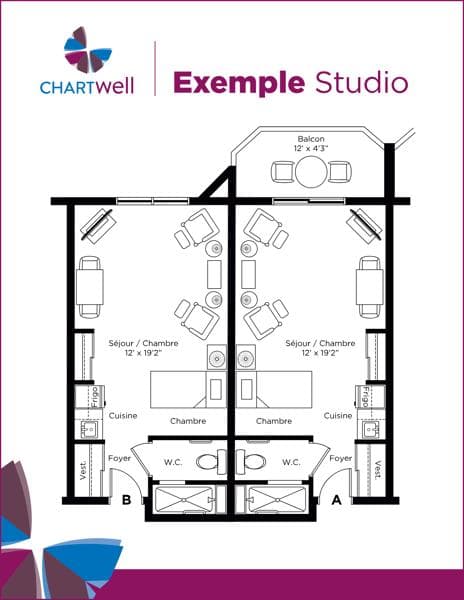 Plan des suites miniature / Suite plans thumbnail