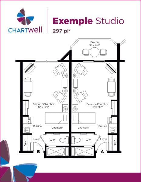 Plan des suites miniature / Suite plans thumbnail