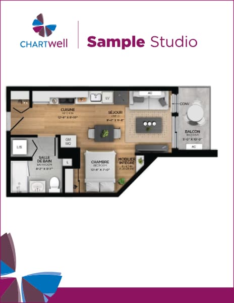 Suite plans thumbnail / Plan des suites miniature