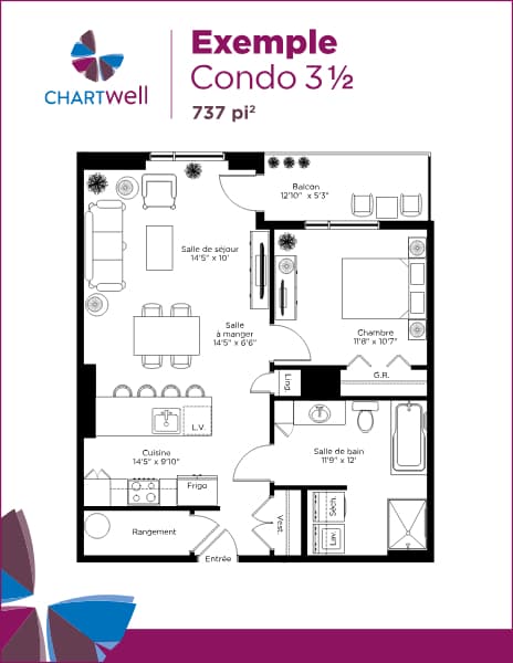 Plan des suites miniature / Suite plans thumbnail