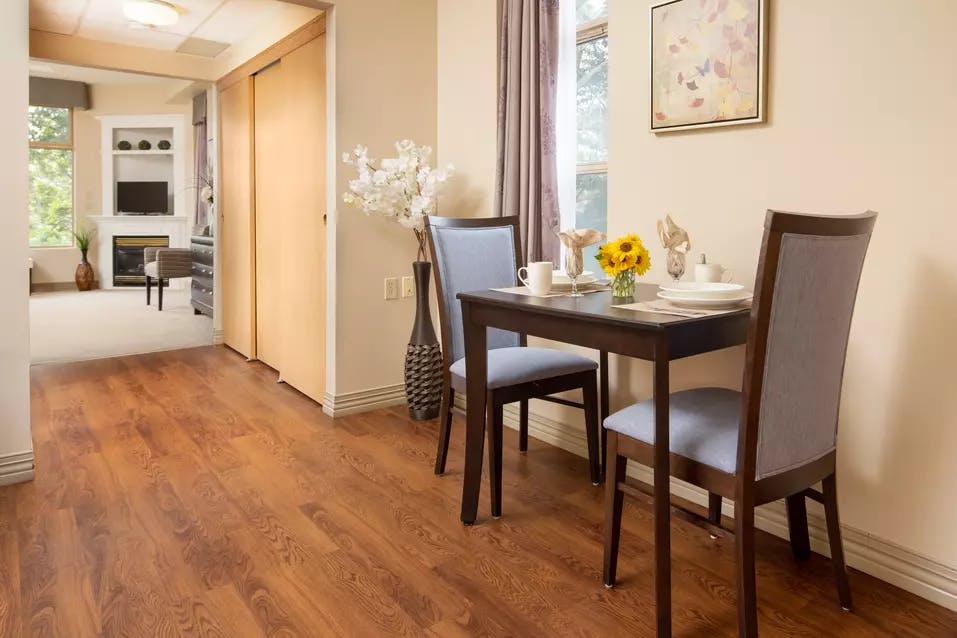 Cozy suite of Kingsville Retirement Residence