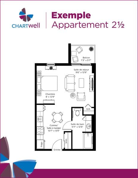 Plan des suites miniature / Suite plans thumbnail