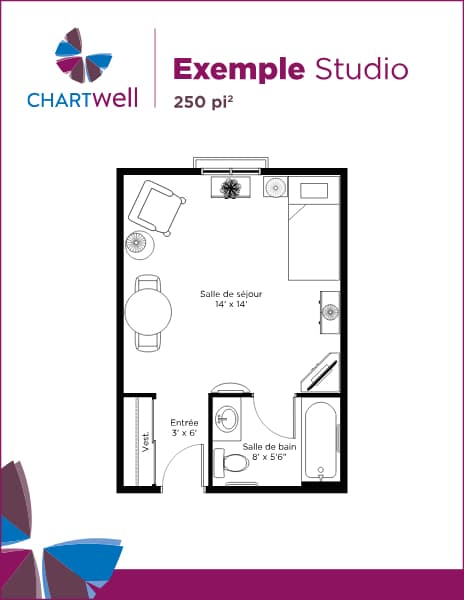Plan des suites miniature / Suite plans thumbnail
