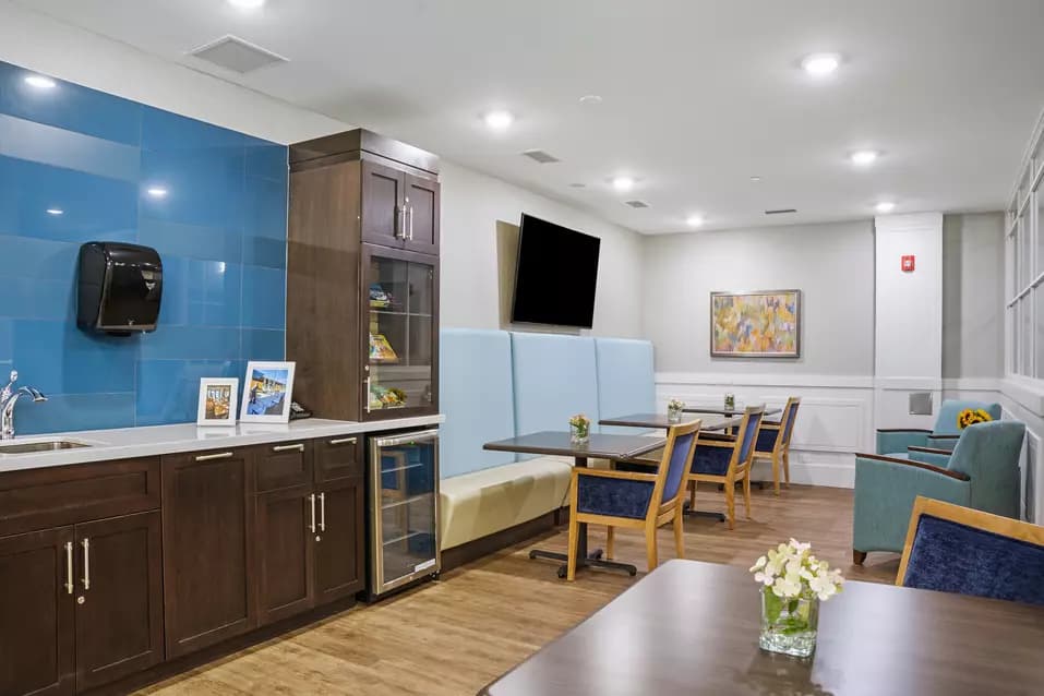 kids area at chartwell wescott retirement residence