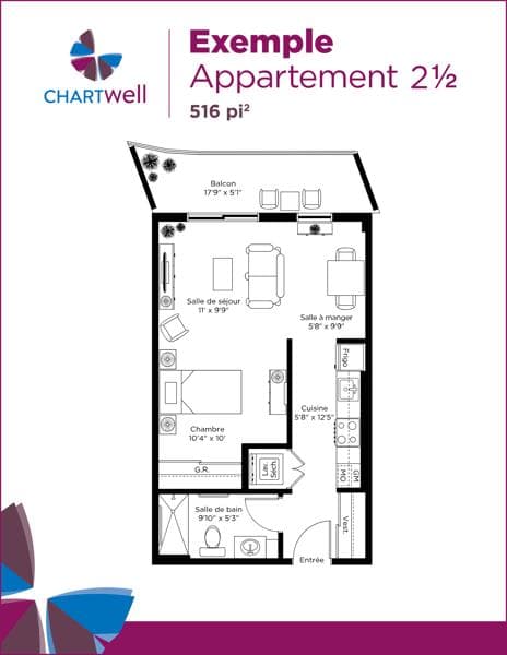Plan des suites miniature / Suite plans thumbnail