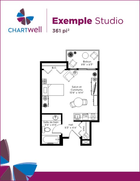Plan des suites miniature / Suite plans thumbnail