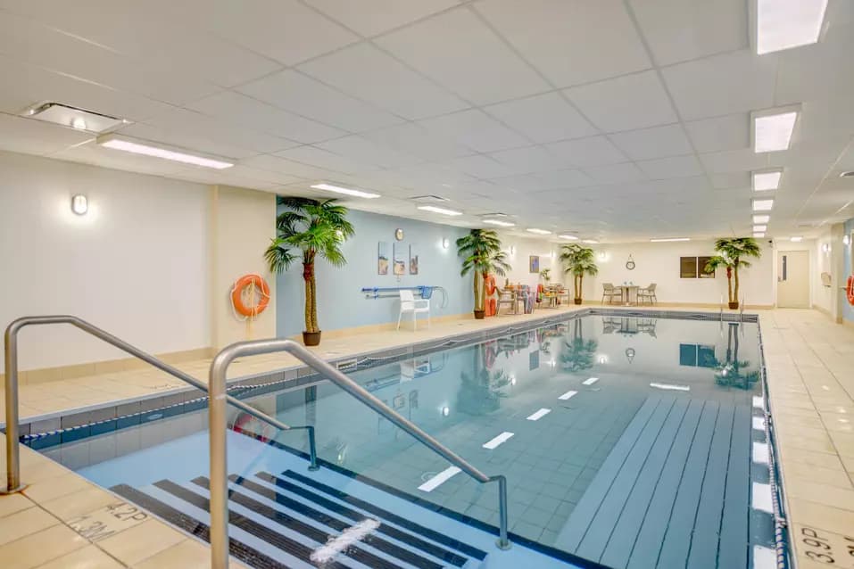 Chartwell Domaine Cascade's indoor pool