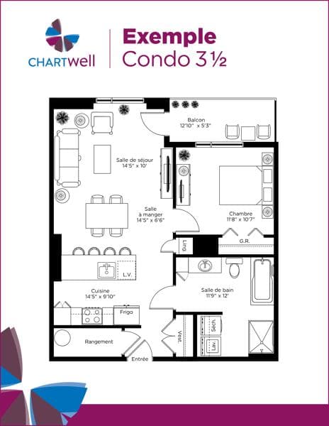 Plan des suites miniature / Suite plans thumbnail