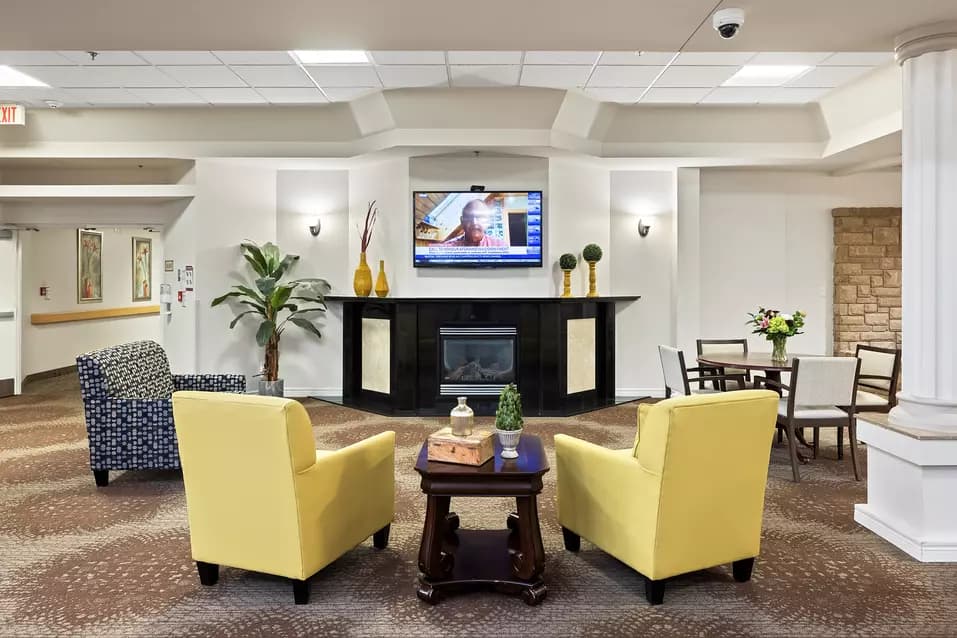 Beautiful interior of Chartwell Oak Park Lasalle Retirement House