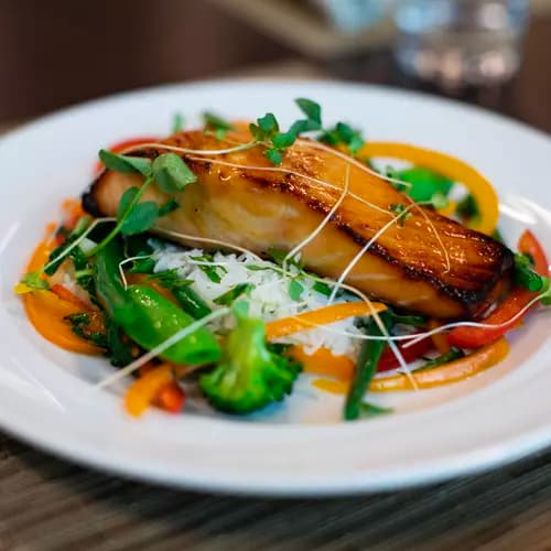 Miso Salmon entree