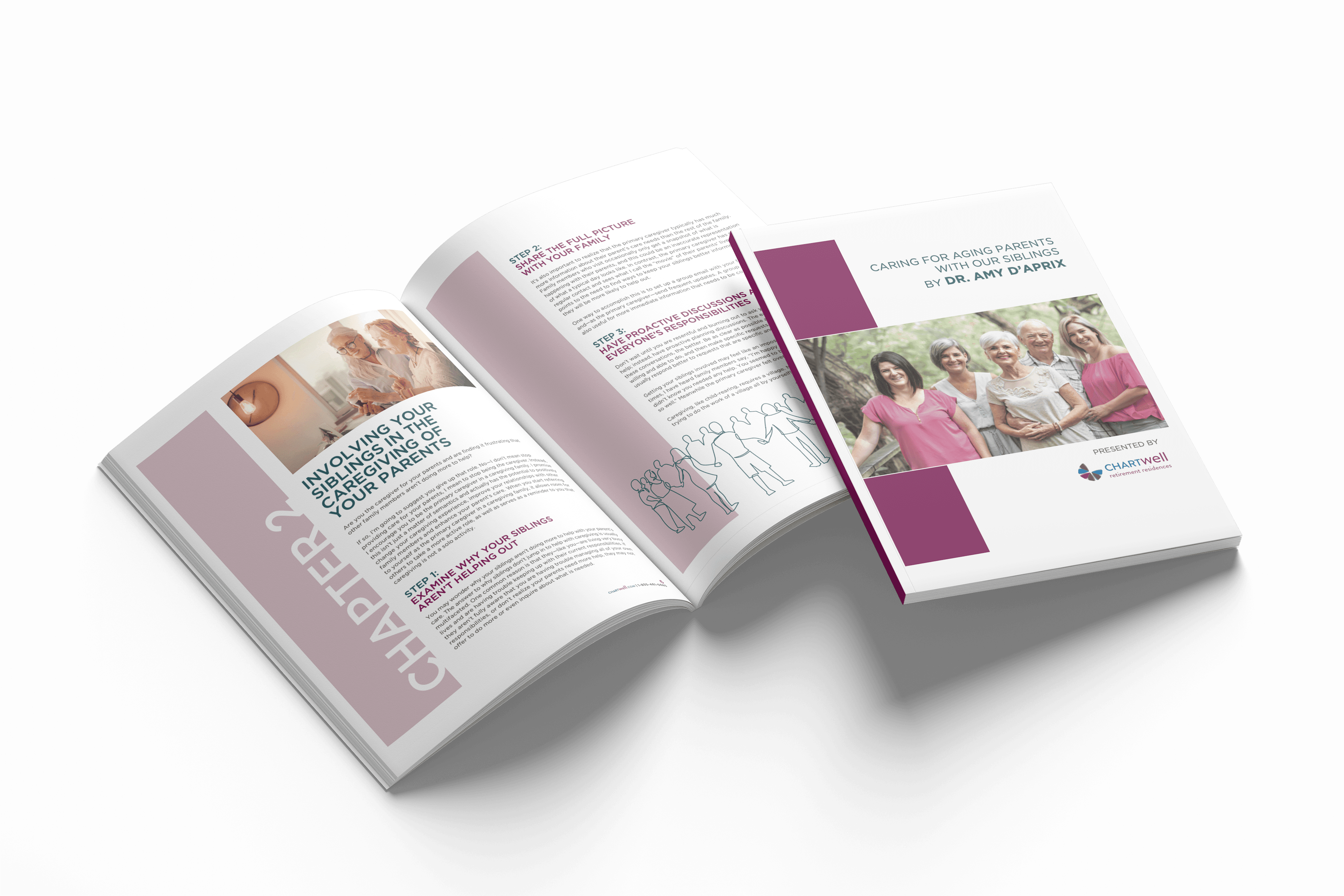 Sample pages of Caring for aging parents with our siblings by Dr. Amy D'aprix guide