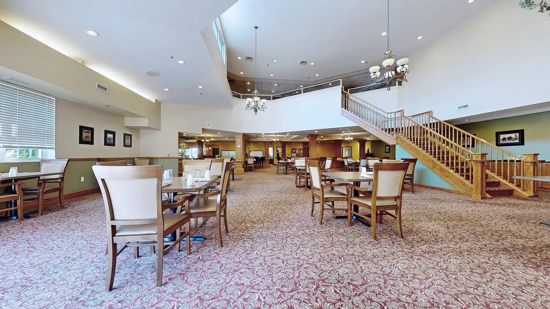 Dinning room with table and chairs at Chartwell Amherstburg