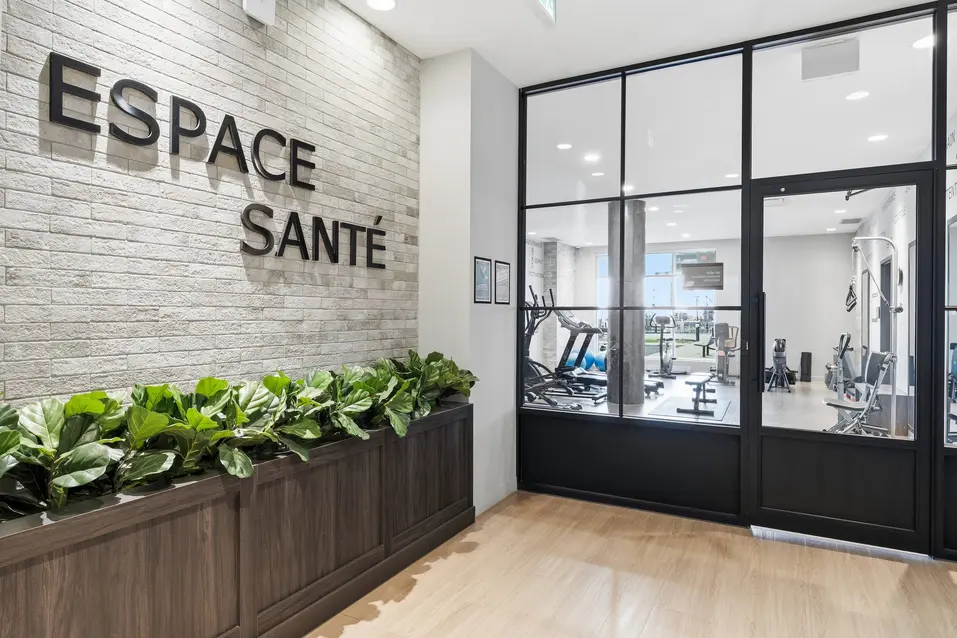 Espace santé à Chartwell Le Prescott / Health space at Chartwell Le Prescott