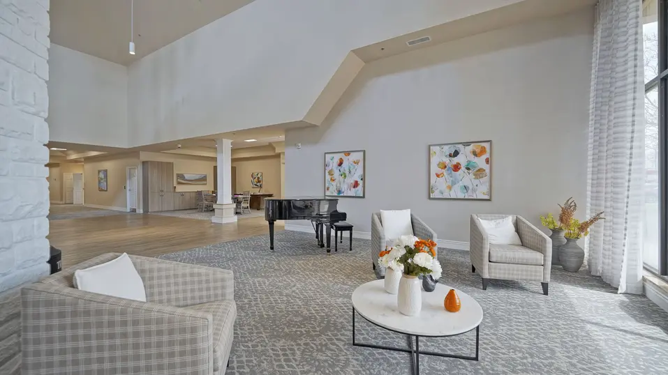 Alternative view of lobby at Chartwell Belle River