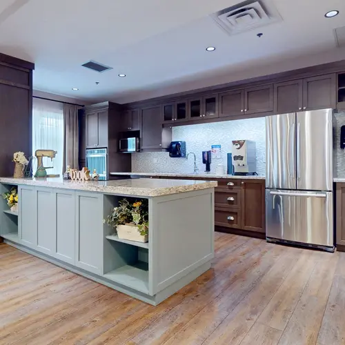 Full view of kitchen at Chartwell Milton