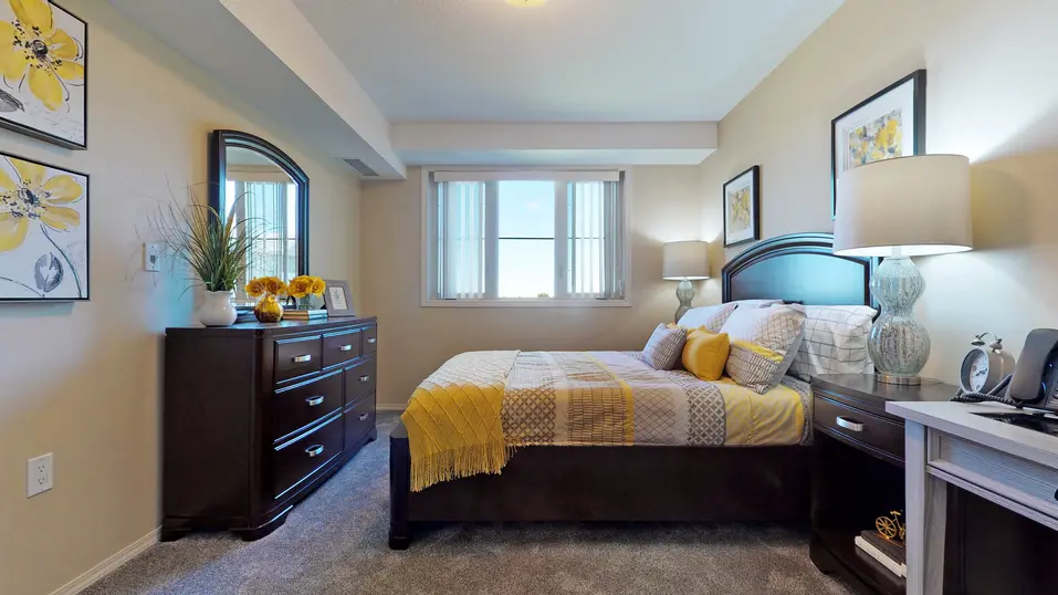 Suite model of bedroom