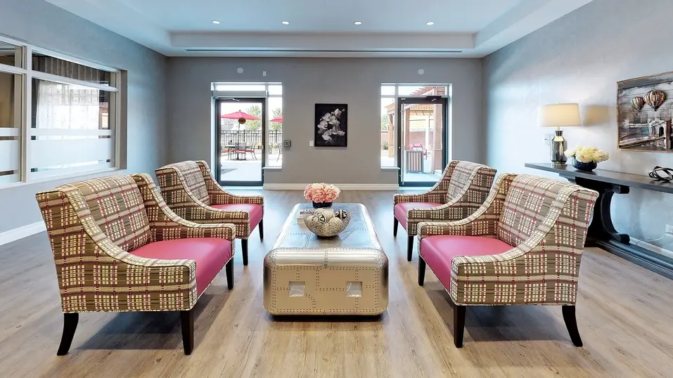 Lounge with chairs at Chartwell St. Thomas