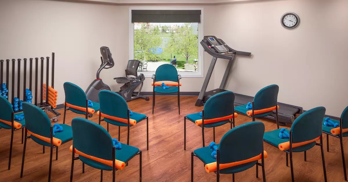Chartwell Harbours's fitness room