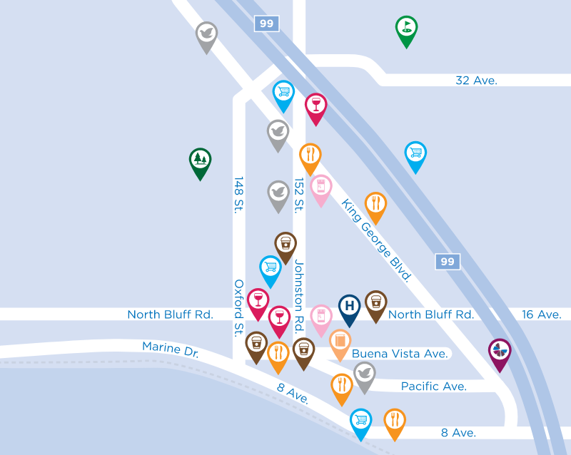 Chartwell Crescent Gardens Map