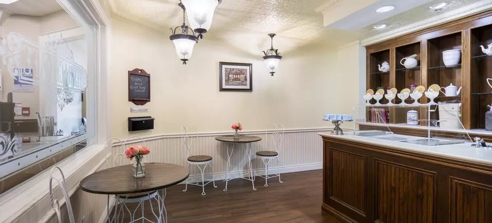Spacious bistro at chartwell bayview retirement residence