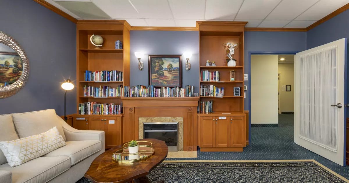 library at chartwell pickering city centre retirement residence