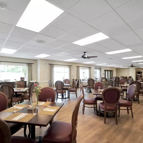 Chartwell Lynnwood's dining room